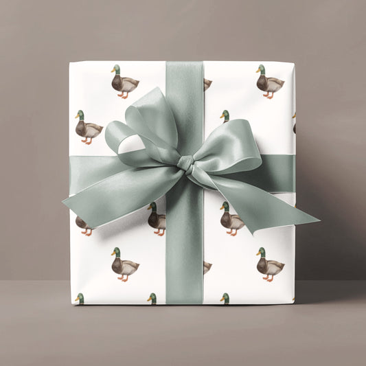 Duck Hunting Gift Wrap